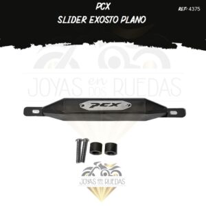accesorio PCX Slider exosto plano
