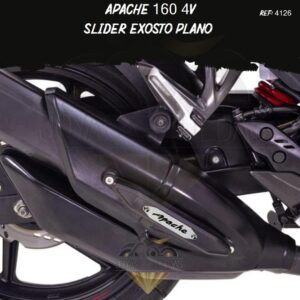 Slider exosto plano articulo Apache 160 4V
