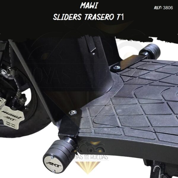 partes MAWI sliders trasero