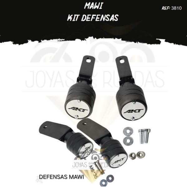 lujo MAWI sliders trasero
