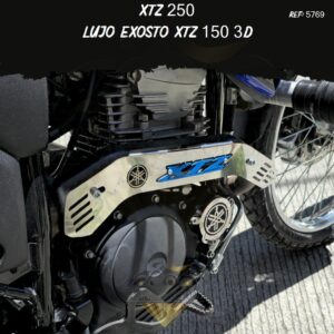 motos XTZ 250 Lujo exosto xtz 3d