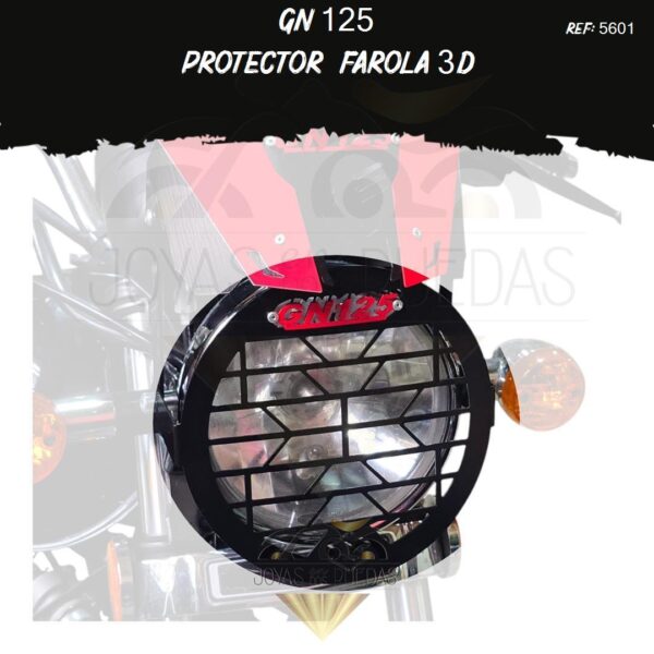 pieza GN 125 protector farola 3D