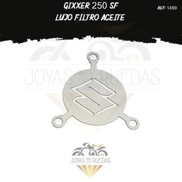 piezas Gixxer 250 sf lujo filtro aceite