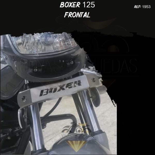 moto Boxer 125 frontal