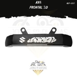 piezas AX4 frontal 3D