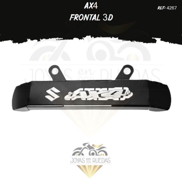 piezas AX4 frontal 3D