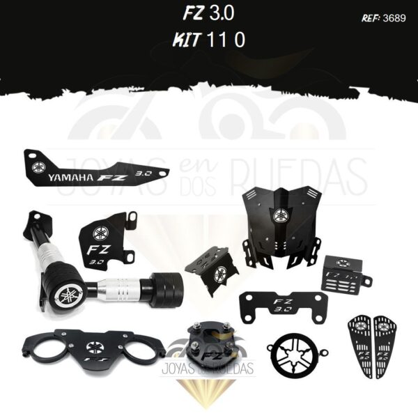 FZ 3.0 kit Cupula TR3 lujo pata gato sliders mordaza