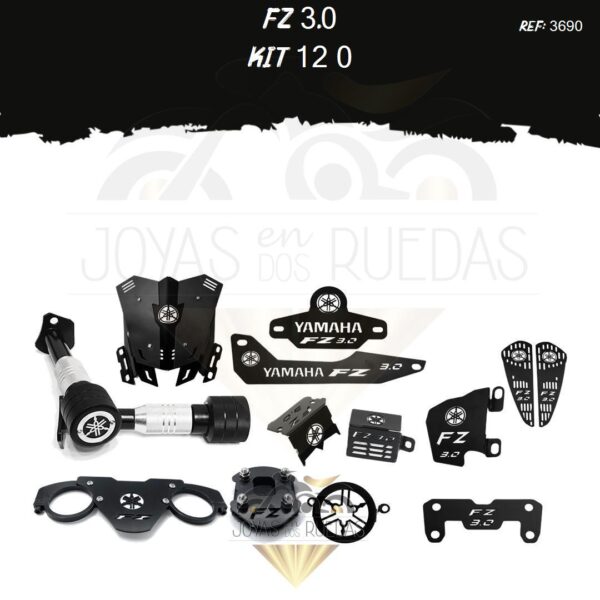 FZ 3.0 kit guarda cadena fz Lujo carenado