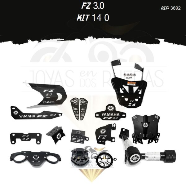 FZ 3.0 kit protector bomba trasera acutrax p mordaza