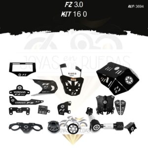 FZ 3.0 kit sliders barra estabilizadora Cupula TR3