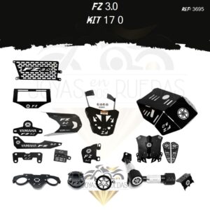FZ 3.0 kit sliders barra estabilizadora Cupula TR3