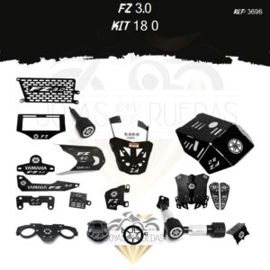 FZ 3.0 kit protector radiador protector exosto 7t