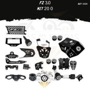 FZ 3.0 kit porta placa lujo guardabarro