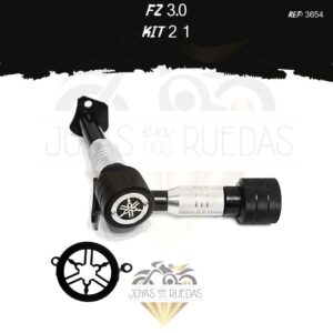 FZ 3.0 kit sliders tapa salida exosto