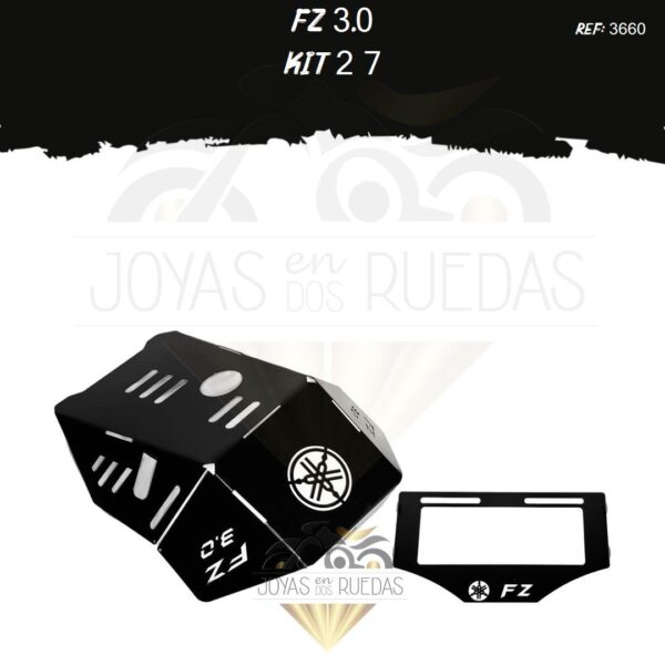 FZ 3.0 kit pechera quilla porta placa