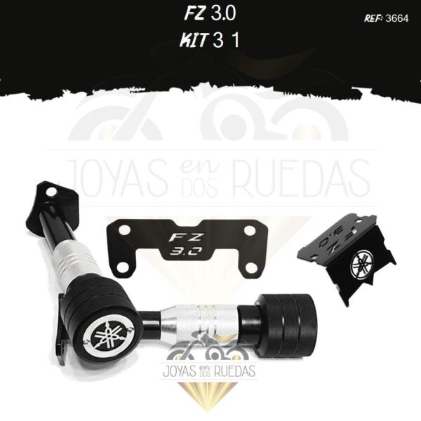 FZ 3.0 kit protector bomba delantera acutrax p sliders