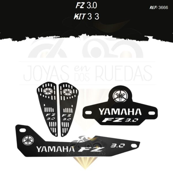 FZ 3.0 kit lujo guardabarro Lujo carenado