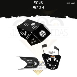 FZ 3.0 kit pechera quilla parrilla protector exosto 7t