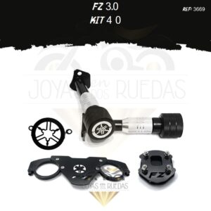 FZ 3.0 kit tapa salida exosto barra estabilizadora