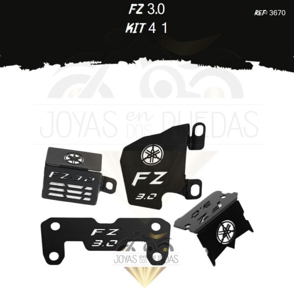 FZ 3.0 kit protector bomba delantera