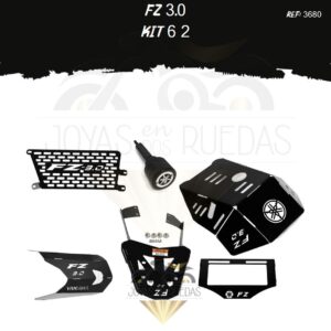 FZ 3.0 kit protector exosto 7t protector radiador