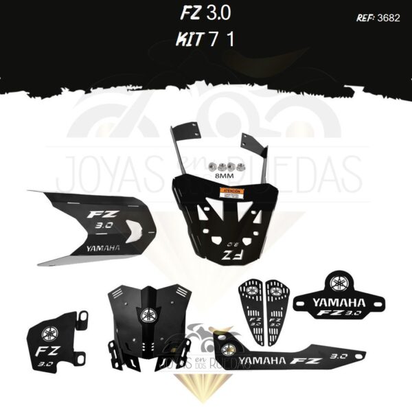 FZ 3.0 kit parrilla Lujo carenado Cupula TR3