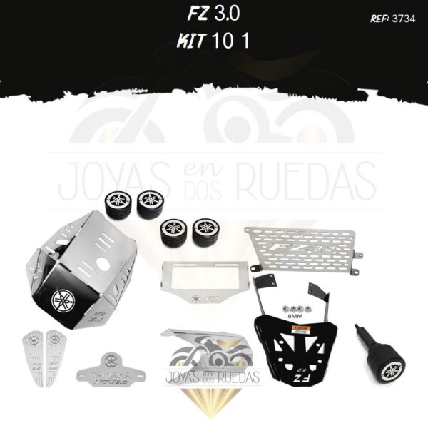 FZ 3.0 kit pechera quilla slider exosto