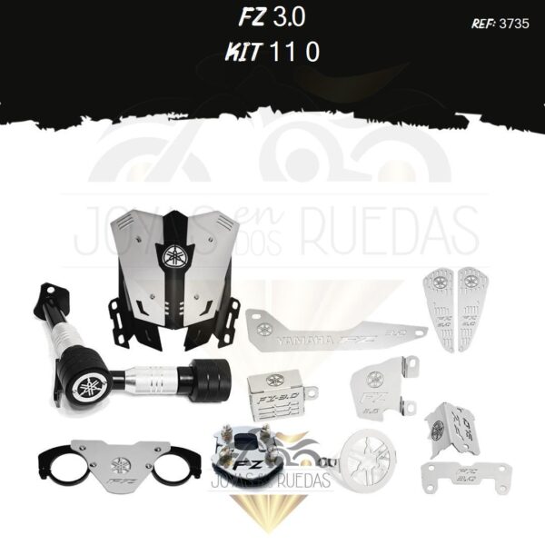 FZ 3.0 kit barra estabilizadora sliders Cupula TR3