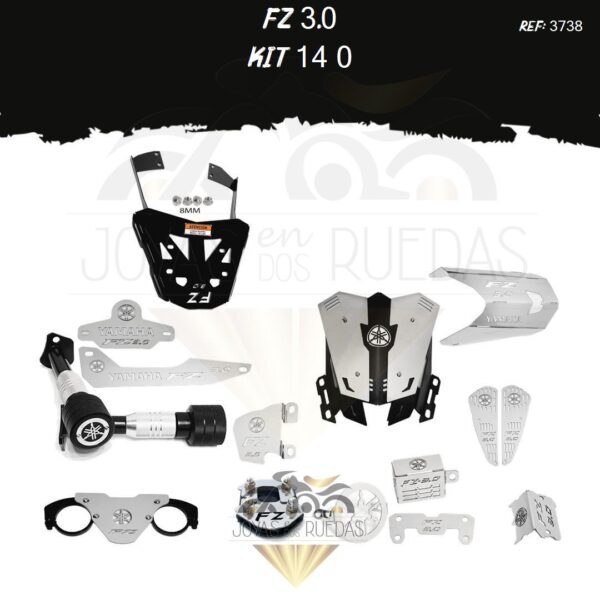 FZ 3.0 kit barra estabilizadora sliders Cupula TR3
