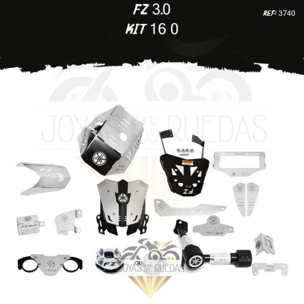 FZ 3.0 kit acutrax p protector bomba trasera mordaza