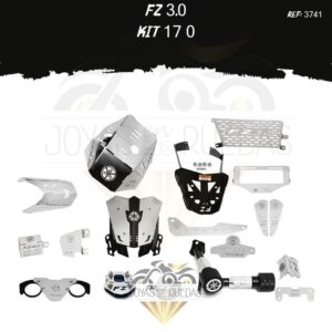 FZ 3.0 kit porta placa lujo guardabarro