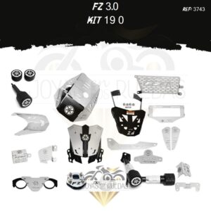 FZ 3.0 kit protector bomba trasera acutrax p