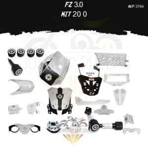 FZ 3.0 kit barra estabilizadora slider exosto sliders