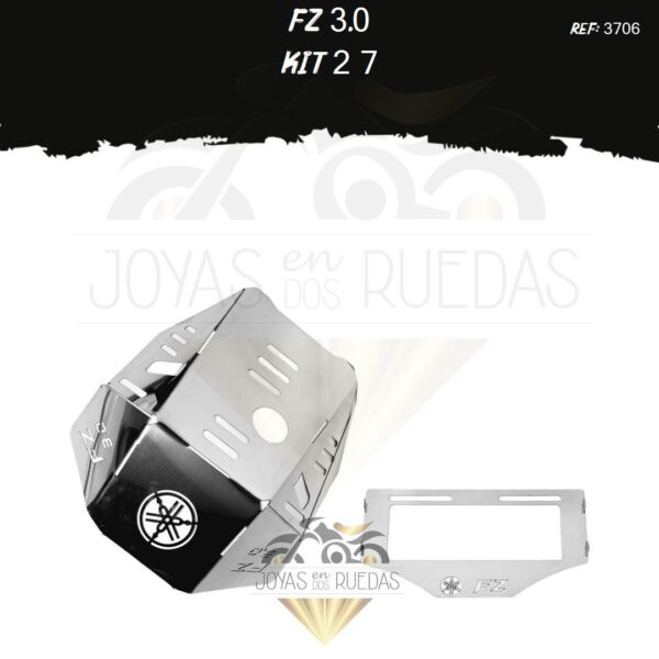 FZ 3.0 kit pechera quilla porta placa