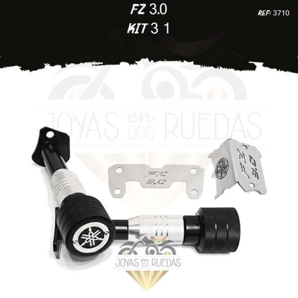 FZ 3.0 kit sliders acutrax p protector bomba delantera