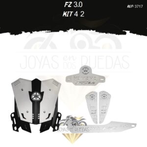 FZ 3.0 kit Lujo carenado Cupula TR3 guarda cadena fz