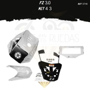 FZ 3.0 kit pechera quilla protector exosto 7t parrilla