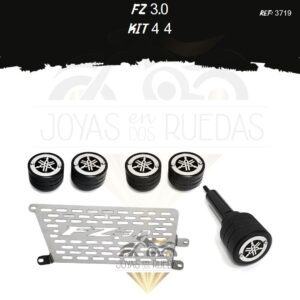 FZ 3.0 kit slider exosto protector radiador