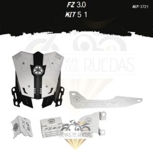 FZ 3.0 kit mordaza Cupula TR3 protector bomba trasera