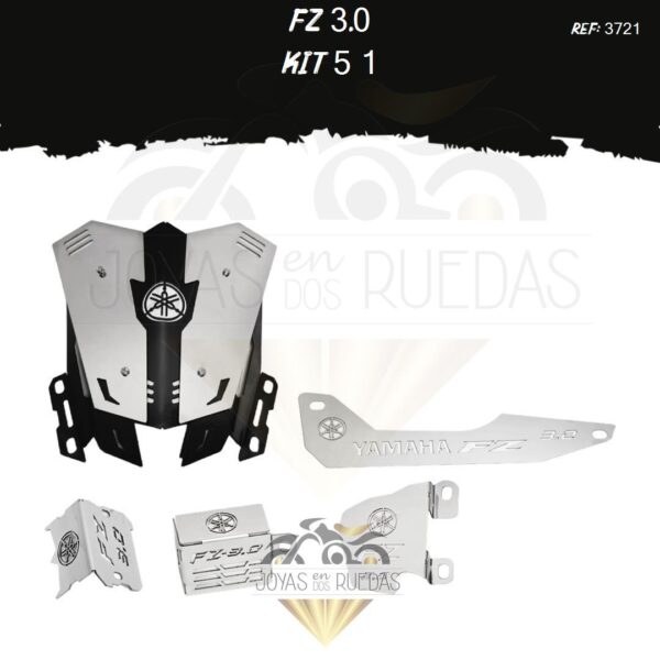FZ 3.0 kit Cupula TR3 mordaza guarda cadena fz