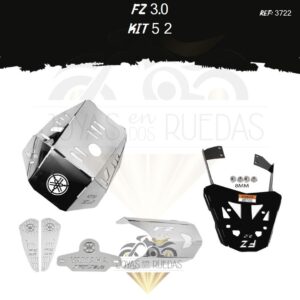 FZ 3.0 kit lujo guardabarro protector exosto 7t