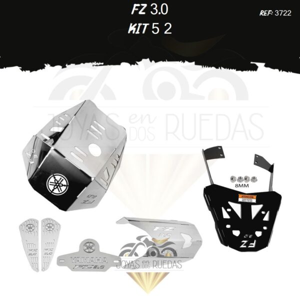 FZ 3.0 kit Lujo carenado parrilla pechera quilla