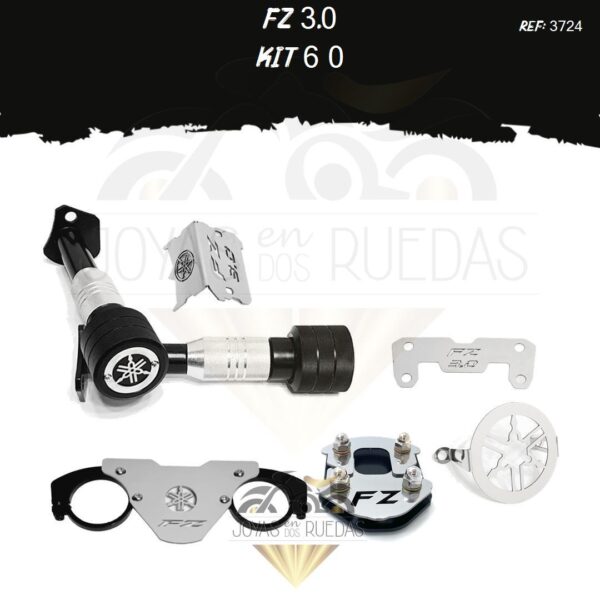 FZ 3.0 kit sliders lujo pata gato barra estabilizadora