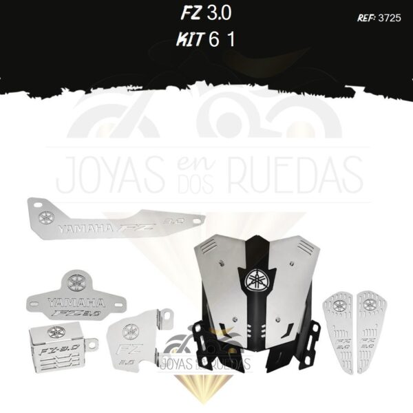 FZ 3.0 kit Cupula TR3 mordaza Lujo carenado