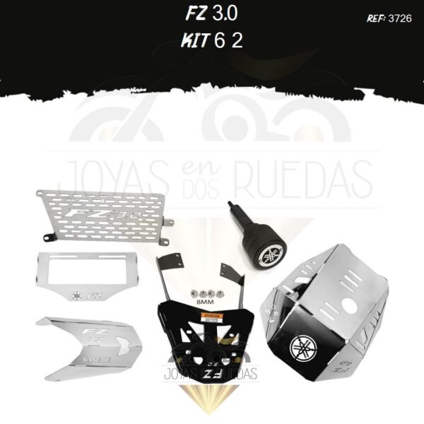 FZ 3.0 kit slider exosto pechera quilla