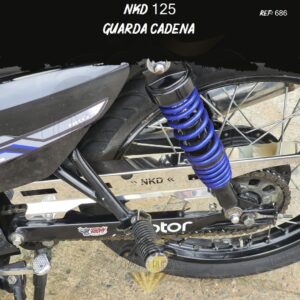 motos NKD 125 guarda cadena