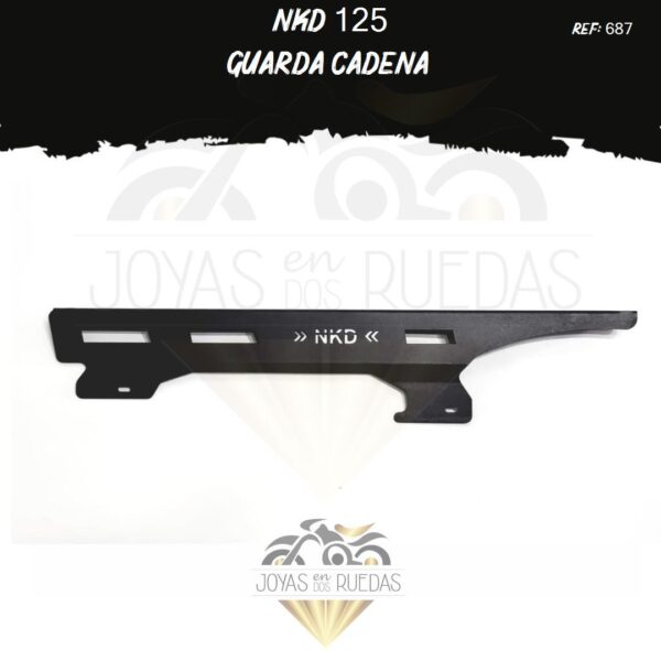 NKD 125 lujos guarda cadena