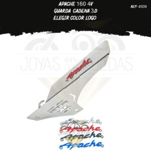 Guarda cadena 3D articulo Apache 160 4V