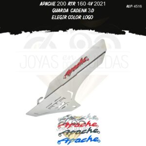 accesorios Apache 200 rtr 160 4v 2021 Guarda cadena 3D