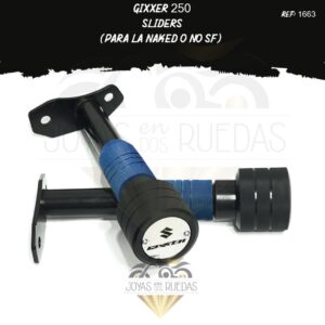 moto Gixxer 250 sliders